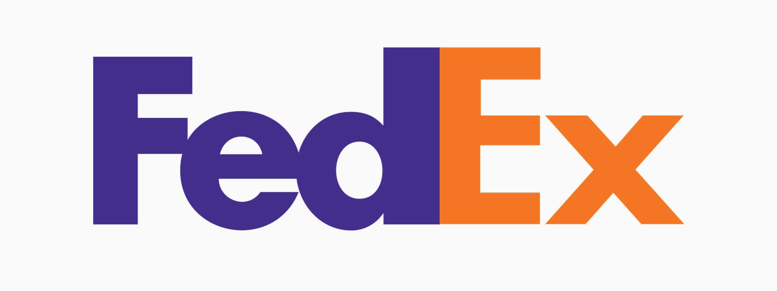 Дизайн логотипа FedEx со скрытой стрелкой внутри