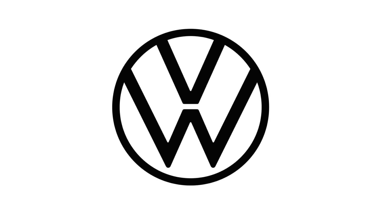 Обновленный минималистичный логотип Volkswagen