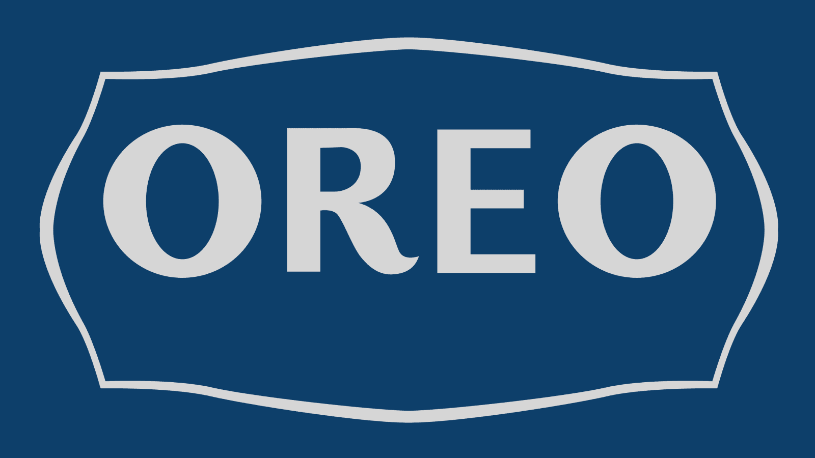 Логотип Oreo в 1952 году