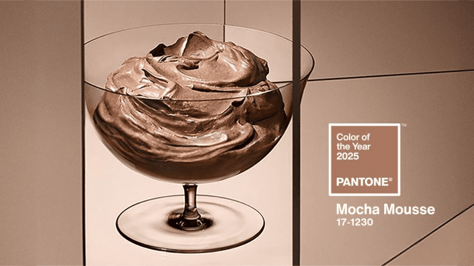 Цвет «Мокка Мусс 2025» от Pantone