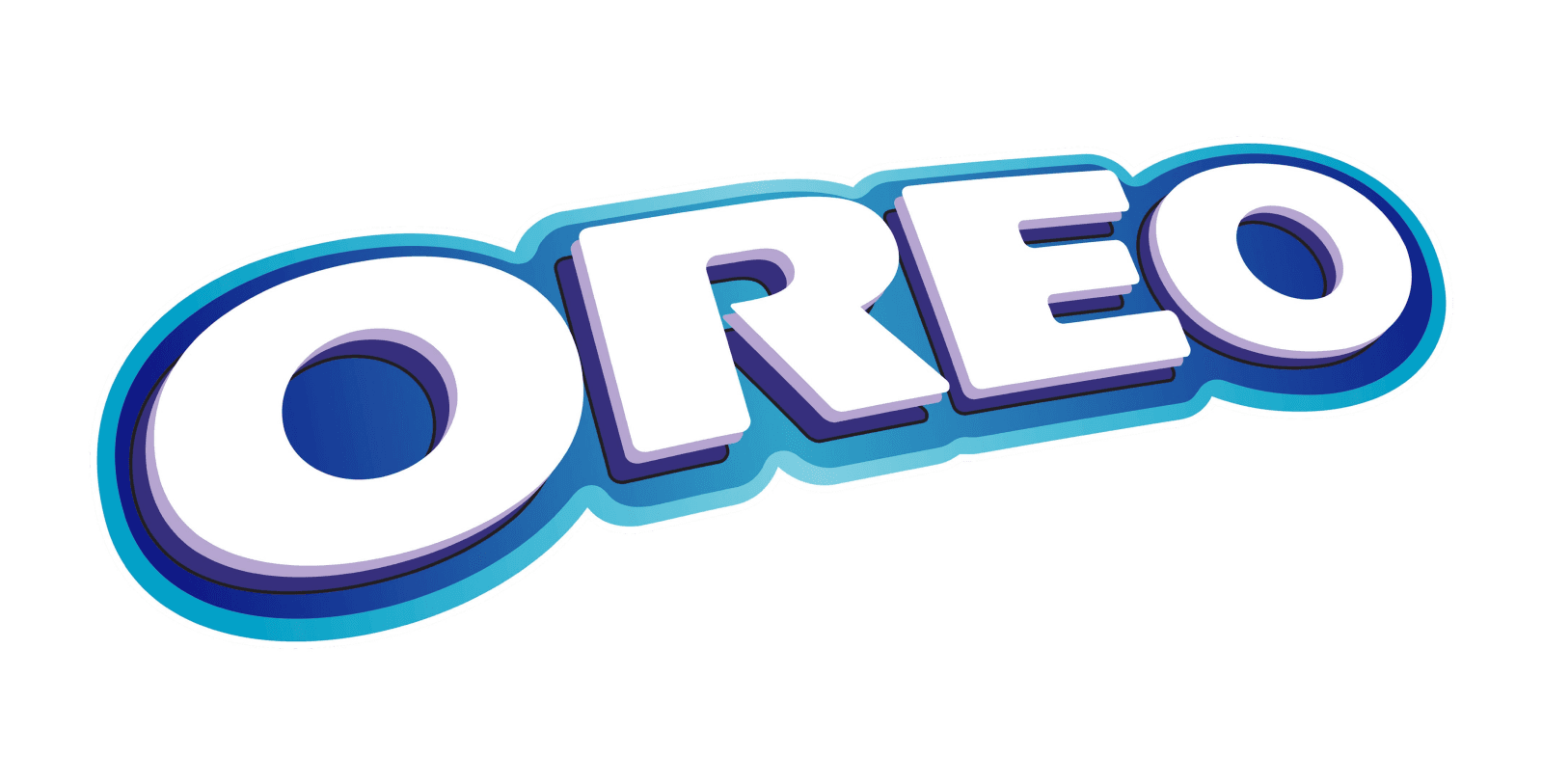 Современный дизайн логотипа Oreo
