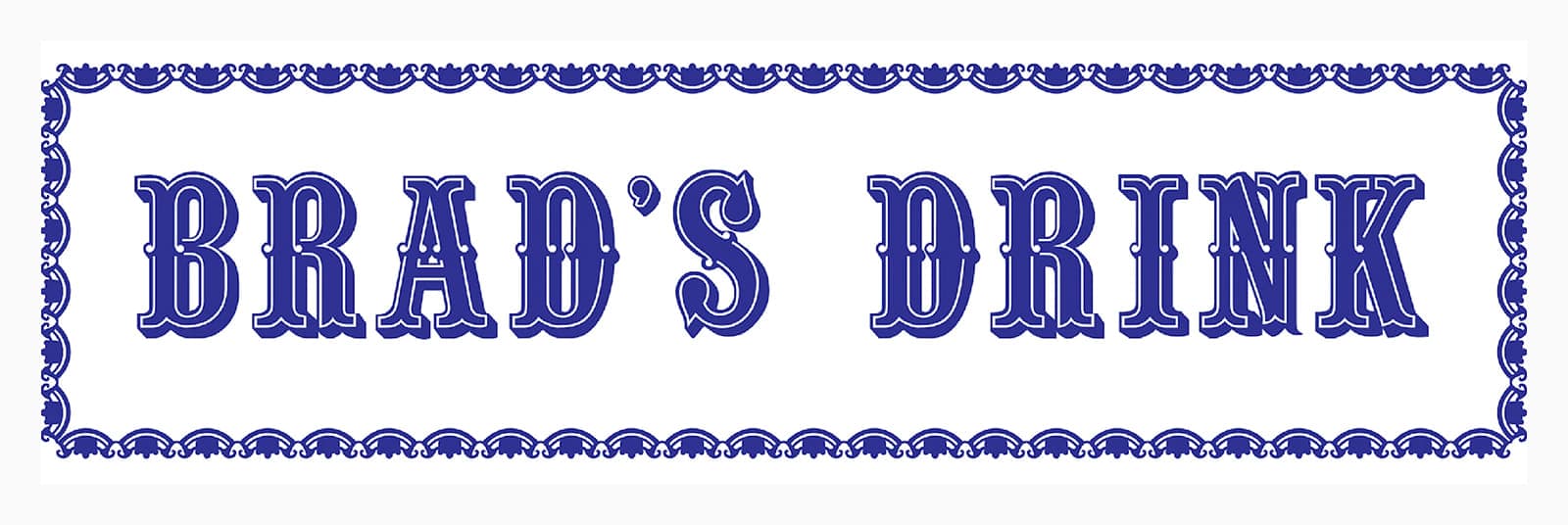 Первый логотип компании Brad’s Drink Дизайн логотипа компании Brad’s Drink