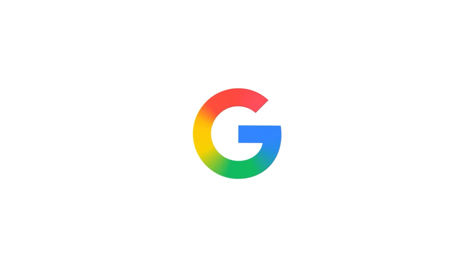 Градиентный логотип Google Дизайн нового градиентного логотип Google