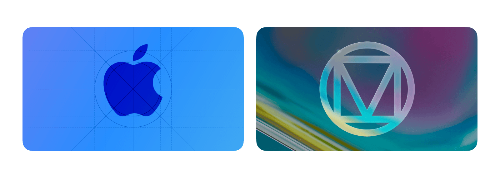 Пример гайдлайнов Apple Human Interface и Material Design