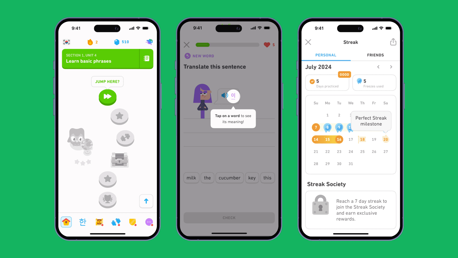 Примеры tooltips в интерфейсе Duolingo Работа tooltips в приложении Duolingo