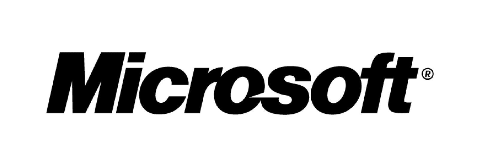 Дизайн логотипа Microsoft в стилистике Pac-Man Логотип компании Microsoft в стиле Pac-Man
