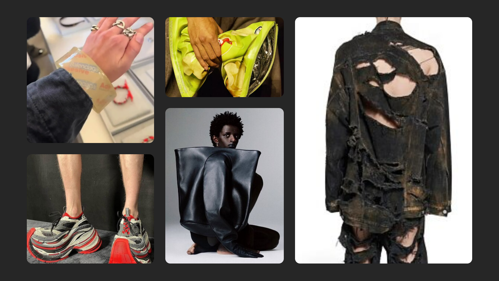 Дизайн вещей от Balenciaga