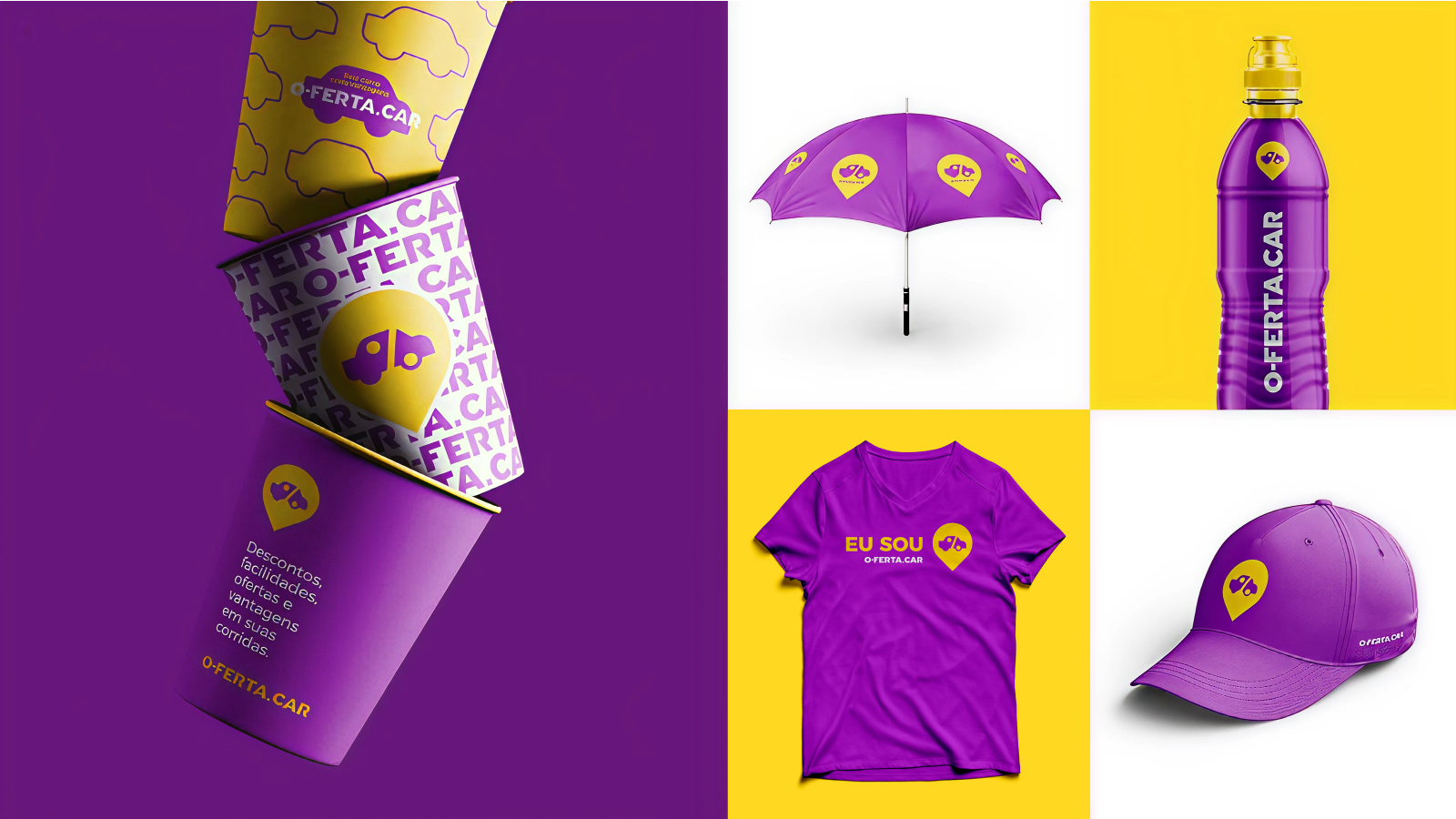 Логотип на разных мокапах