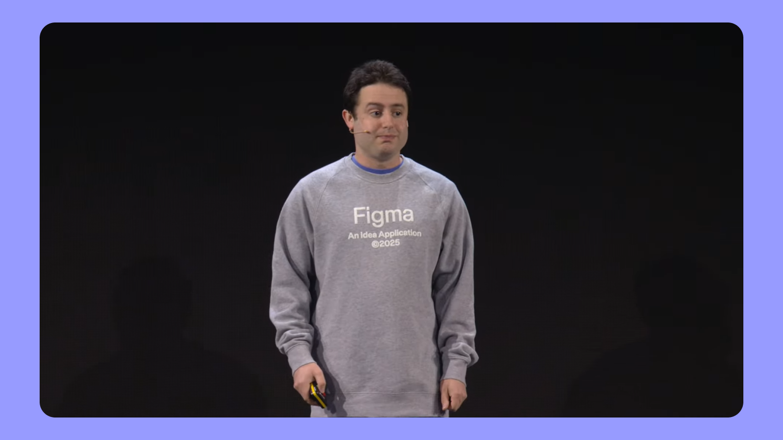 Генеральный директор Figma Dylan Field на сцене CONFIG2025