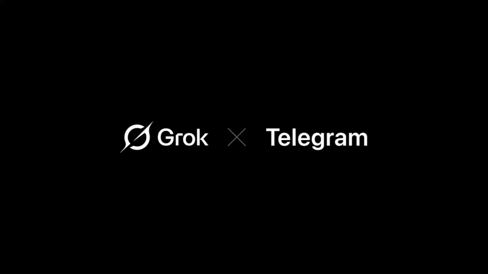 Логотипы компаний Grok и Telegram