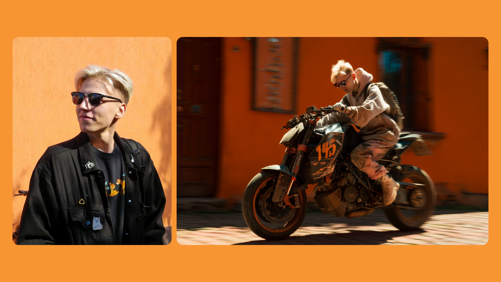 Пример генерации изобhажения с omni reference в Midjourney