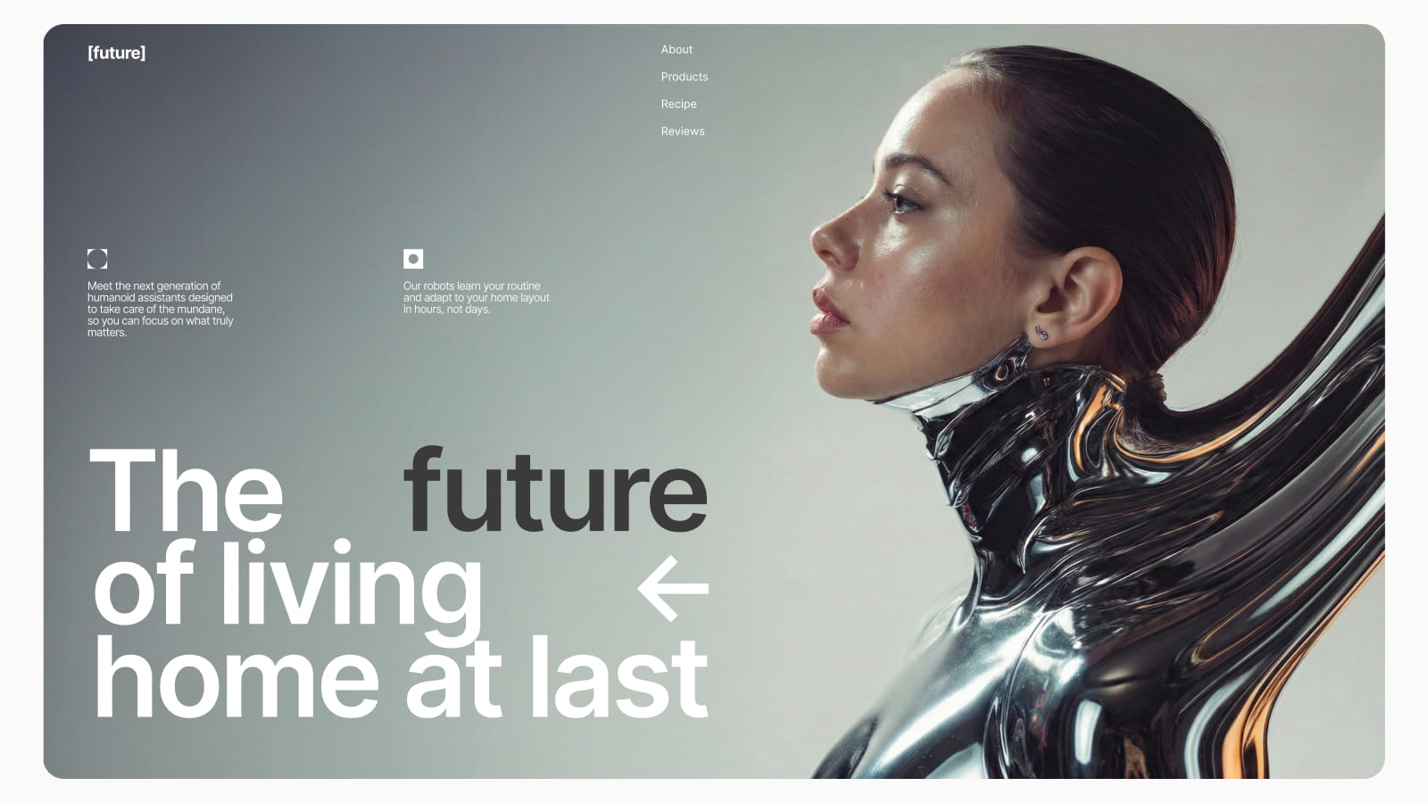 Эффект размытия, созданного в AI, в дизайне первого экрана