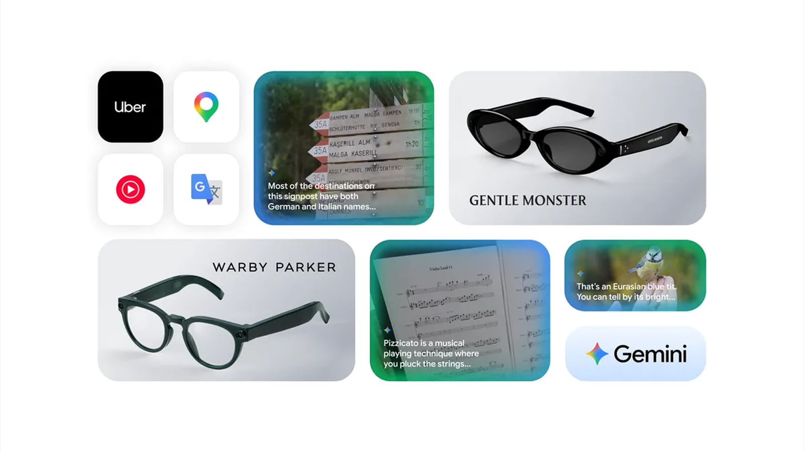 Дизайн новых умных очков Google Glasses